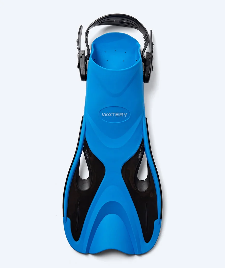 Watery Kurzflosse für Schwimmer - Fisher - Blau/Schwarz - Image 2