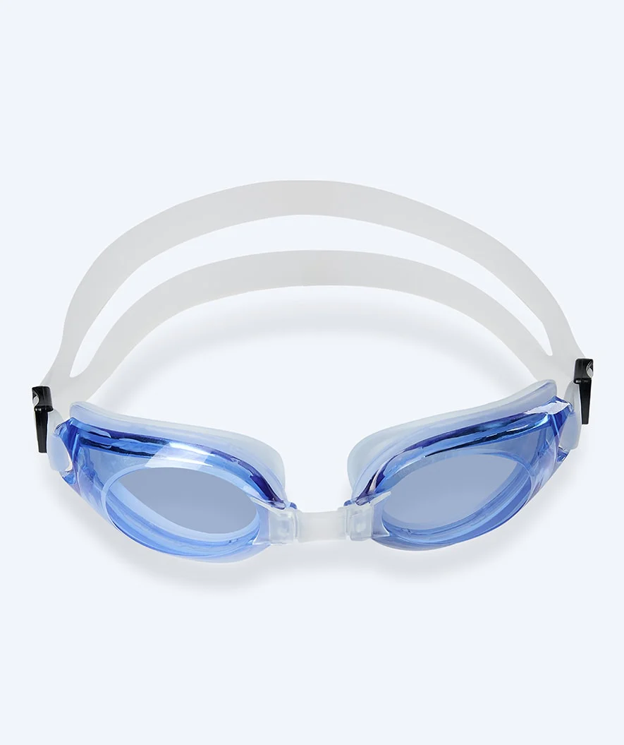 Watery Schwimmbrillen mit Sehstärke für Kurzsichtige Erwachsene - (-1.0) – (-8.0) - Clivia - Klar/Blau - Image 3
