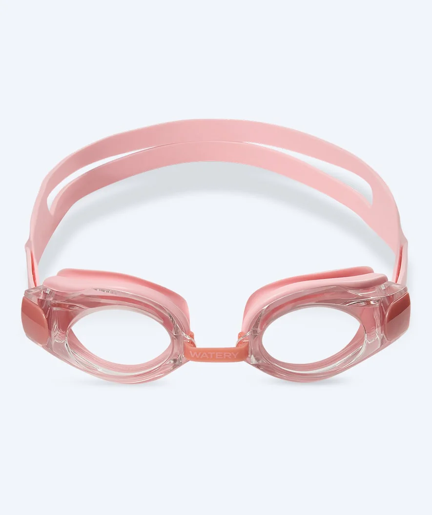 Watery Schwimmbrillen mit Sehstärke für Kurzsichtige Erwachsene - (-2.0) – (-5.0) - Naida - Rosa - Image 2