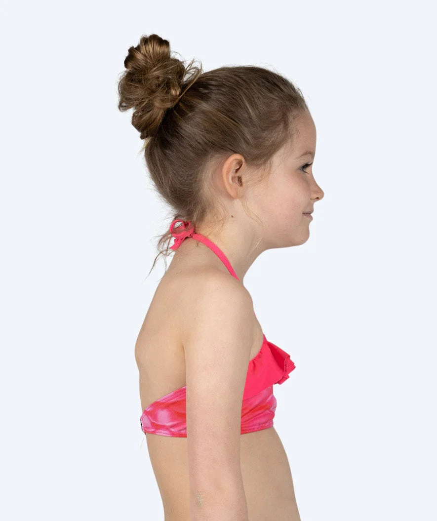 Watery Meerjungfrau Bikini Top für Mädchen - Rosa Blush - Image 2