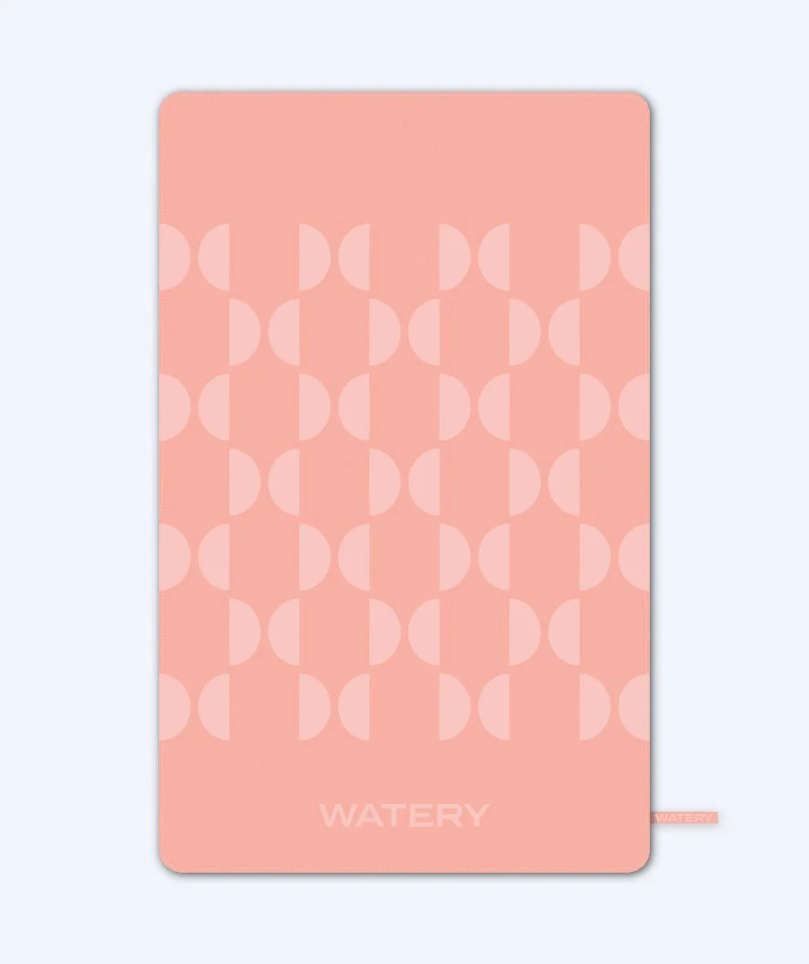 Watery Mikrofaser Badetuch (175 x 110 cm) - Rafferty - Blurish Rosa