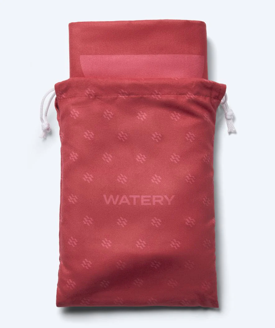 Watery Mikrofaser Badetuch (175 x 110 cm) - Rafferty - Rot - Image 3