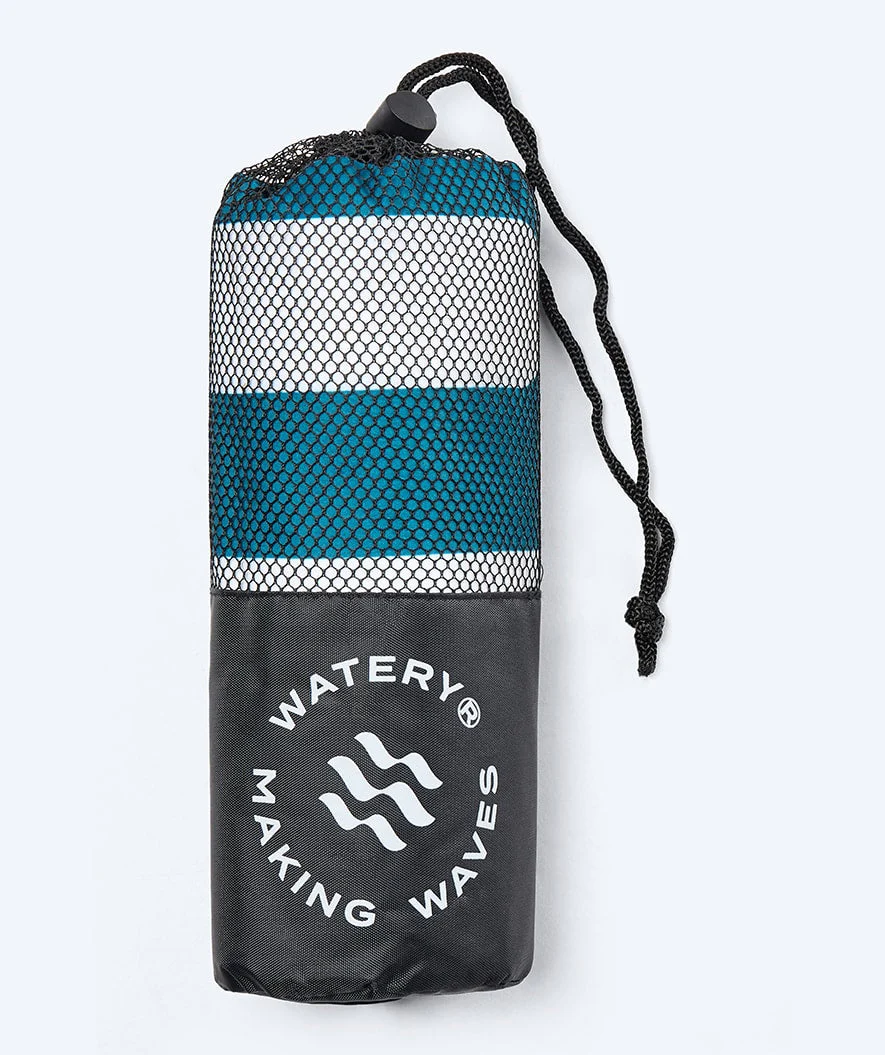 Watery Mikrofaser Badetuch (160 x 80 cm) - Eco Nebraska - Blau - Image 3
