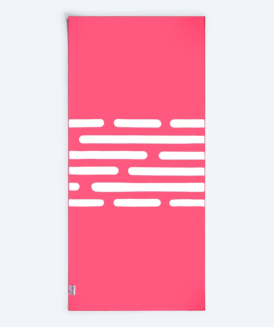 Watery Mikrofaser Badetuch (160 x 80 cm) - Eco Nebraska - Pinky