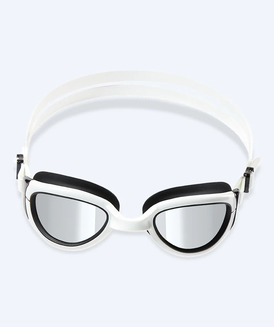 Watery Schwimmbrille für Freizeitschwimmer - Wade Mirror - Schwarz/Silber - Image 2