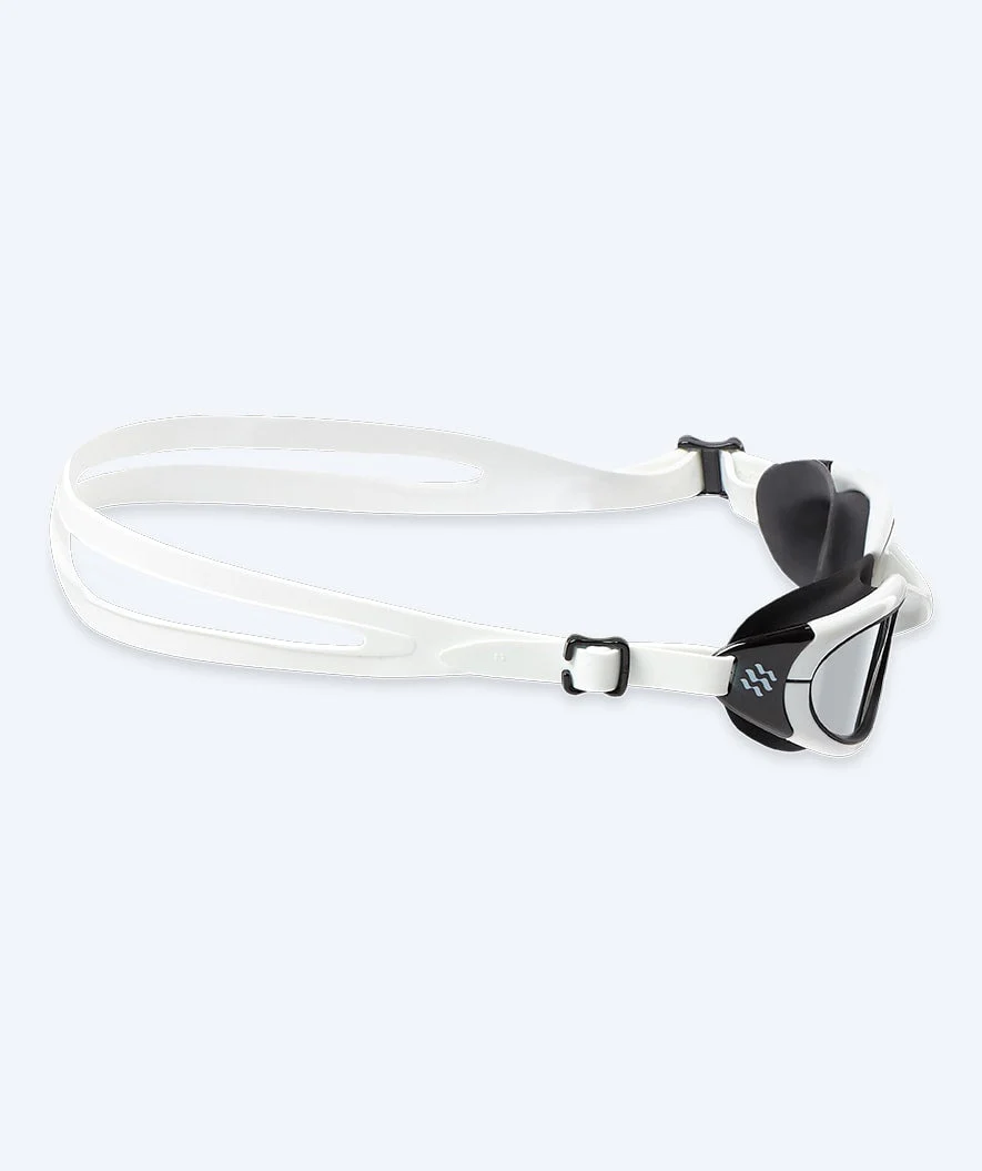 Watery Schwimmbrille für Freizeitschwimmer - Wade Mirror - Schwarz/Silber - Image 3