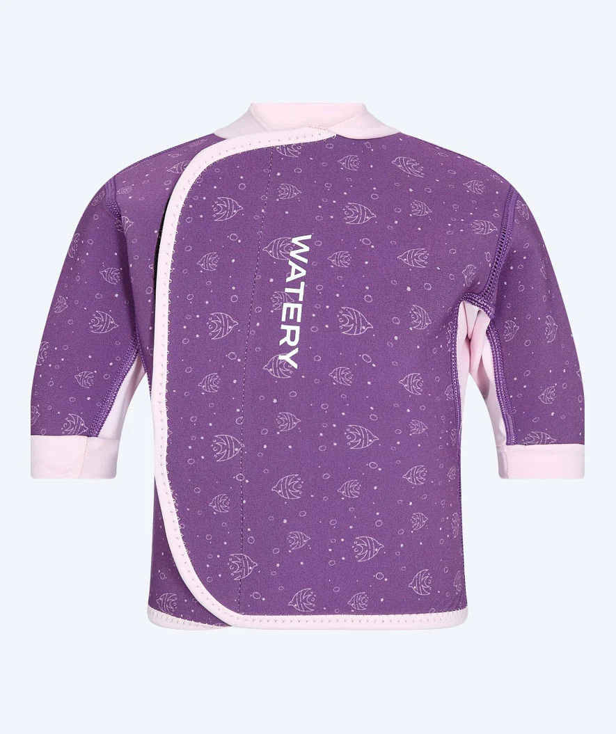 Watery Neopren Shirt - Baia Top - Atlantic Purple - Image 7