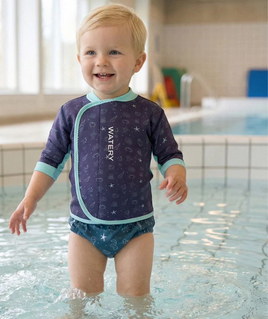 Watery Neopren Shirt - Baia Top - Atlantic Turquoise - Image 4