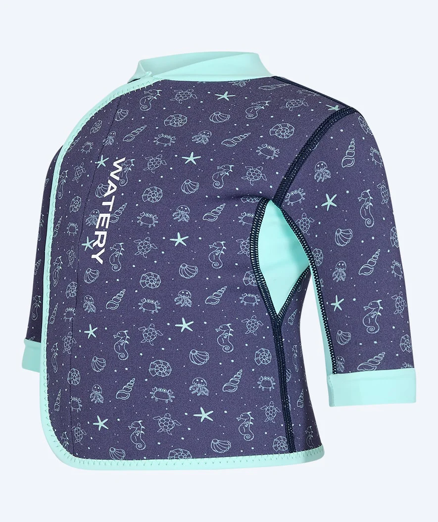 Watery Neopren Shirt - Baia Top - Atlantic Turquoise - Image 8