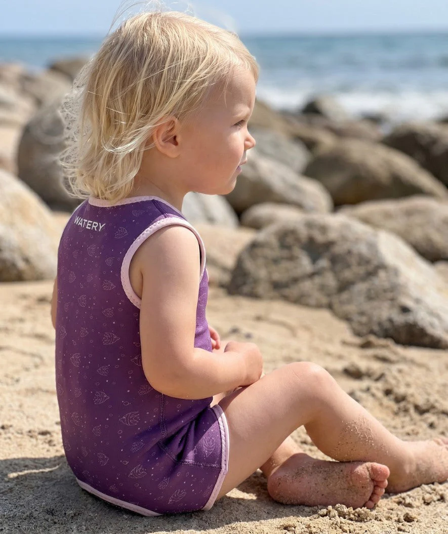 Watery Neoprenanzug für Kinder - Baia Wrap - Atlantic Purple - Image 9