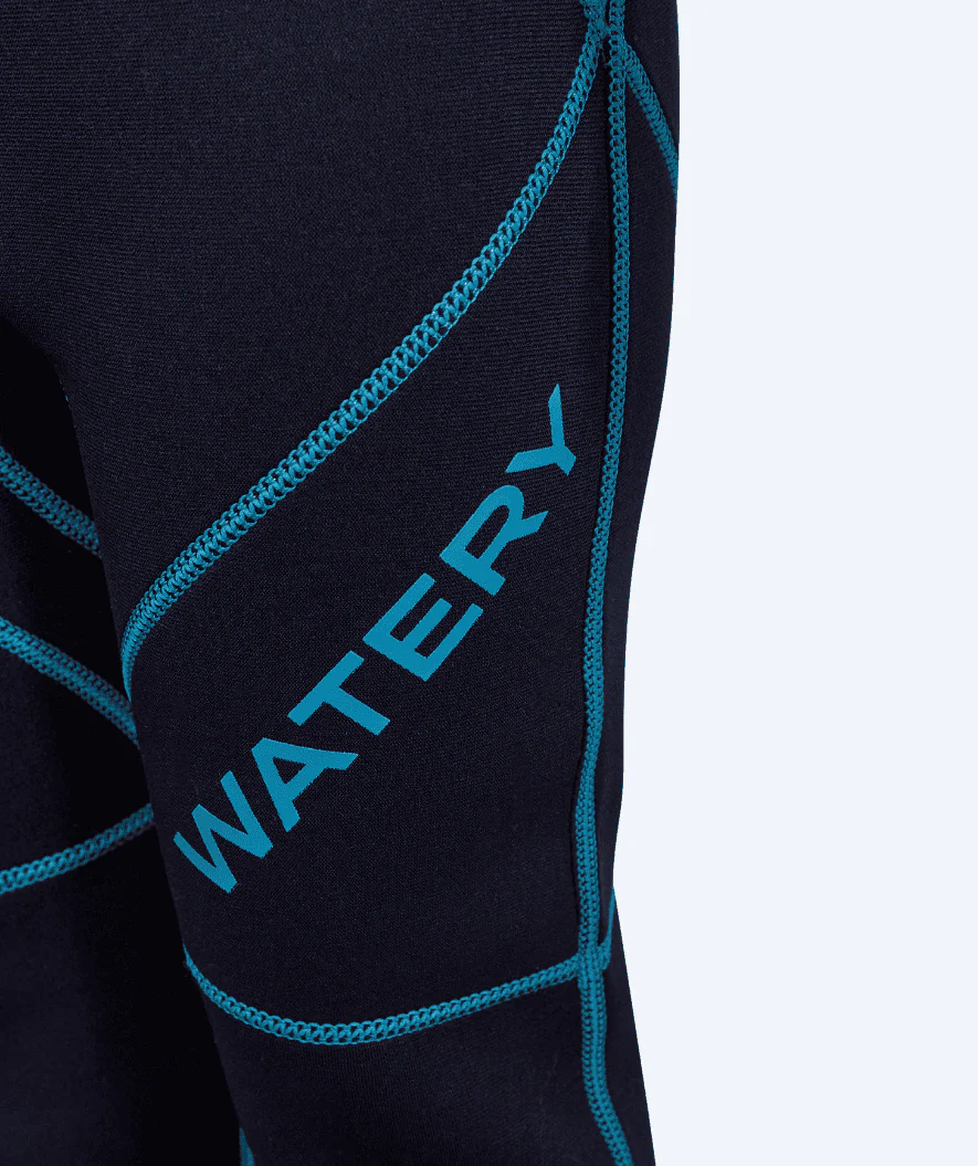 Watery Neoprenanzug für Kinder - Electra (2.2mm) - Donkerblau/Hellblau - Image 8