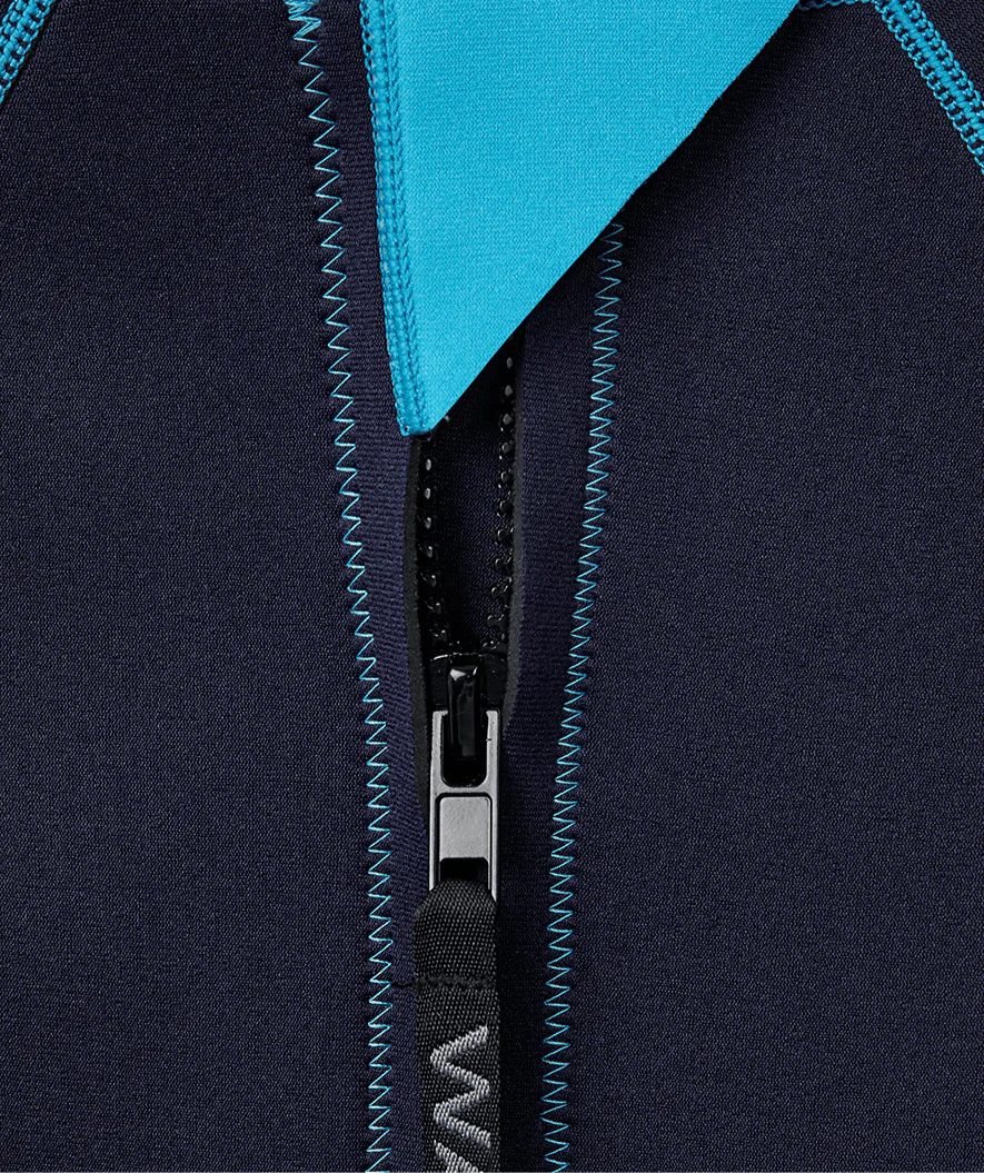 Watery Neoprenanzug für Kinder - Electra (2.2mm) - Donkerblau/Hellblau - Image 9