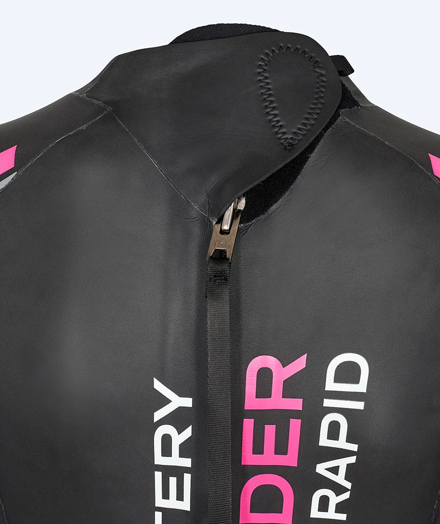 Watery Neoprenanzug für Damen - Calder Rapid - Schwarz/Rosa - Image 13