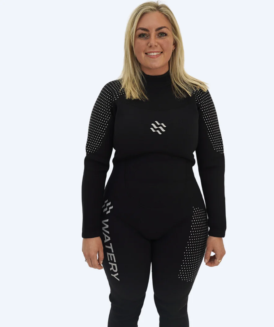 Watery Neoprenanzug für Damen - Hedgehog (3mm) - Schwarz - Image 10