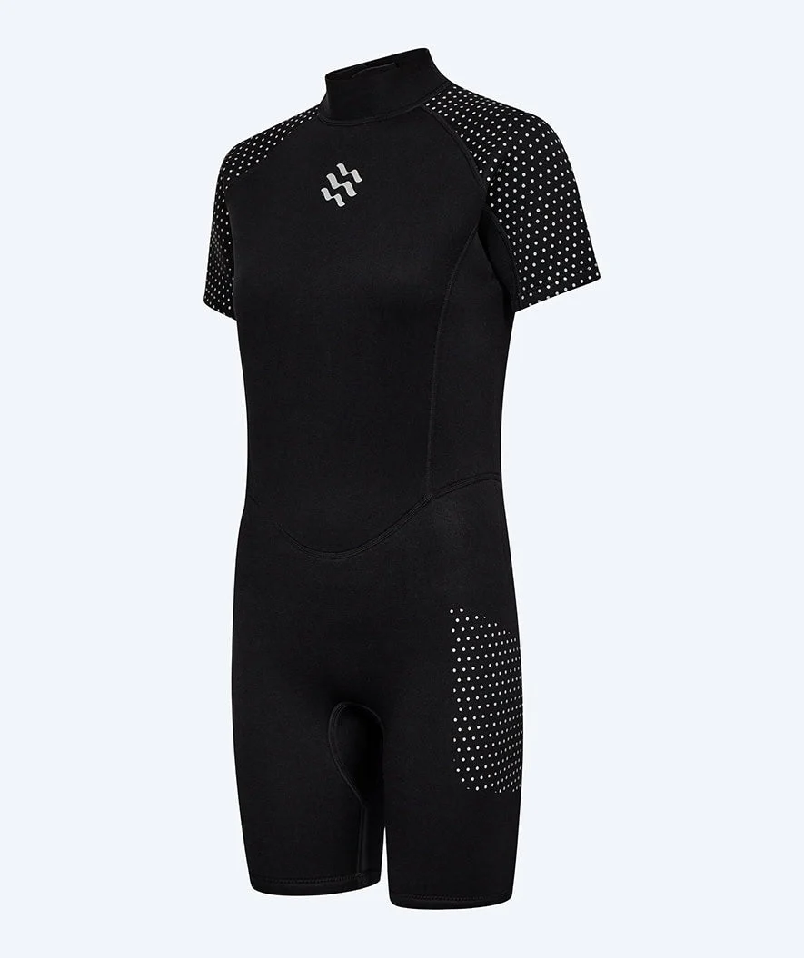 Watery Neoprenanzug für Damen - Kurzarm Duncan (3mm) - Schwarz - Image 10