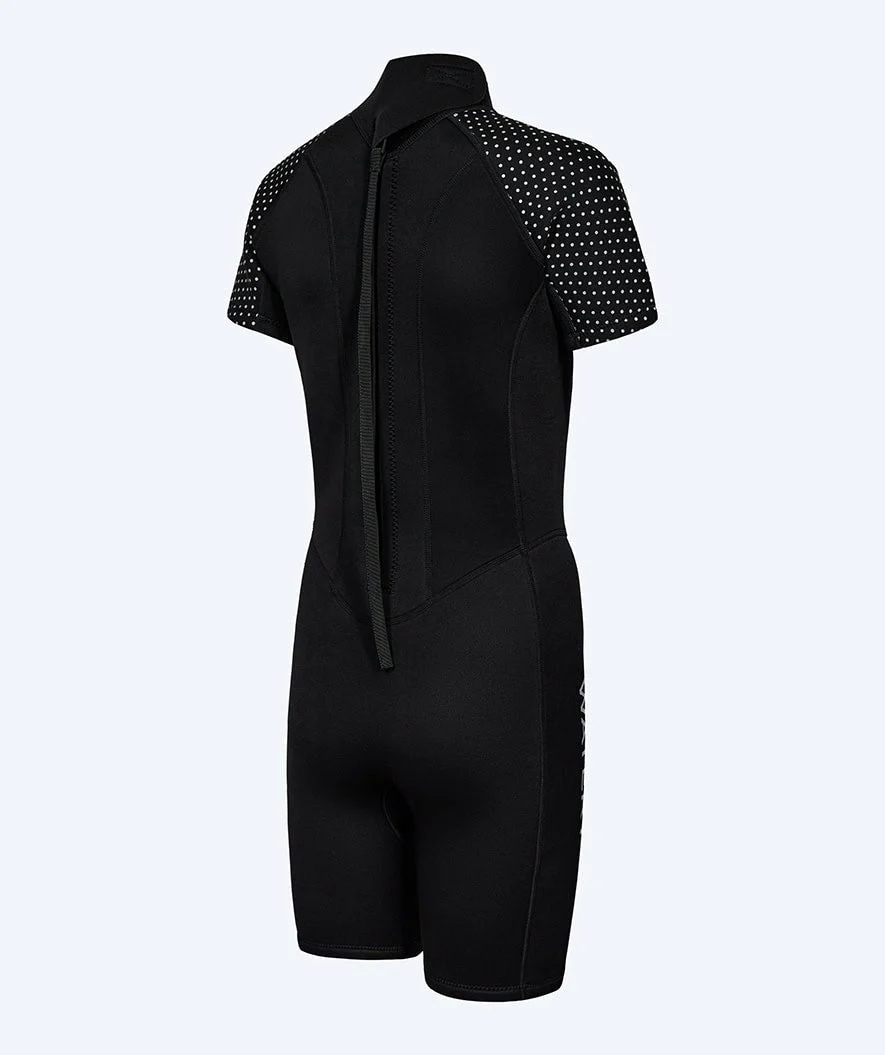 Watery Neoprenanzug für Damen - Kurzarm Duncan (3mm) - Schwarz - Image 11