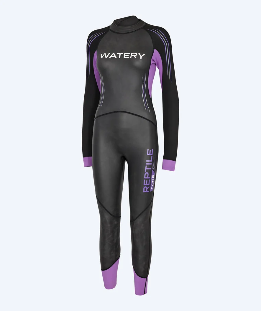 Watery Neoprenanzug für Damen - Reptile Core - Schwarz/Lila - Image 9