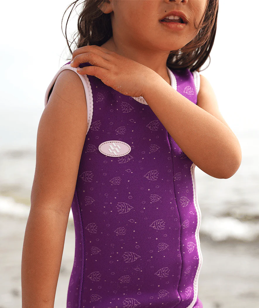 Watery Neoprenanzug für Kinder - Baia Shorty - Atlantic Purple - Image 8