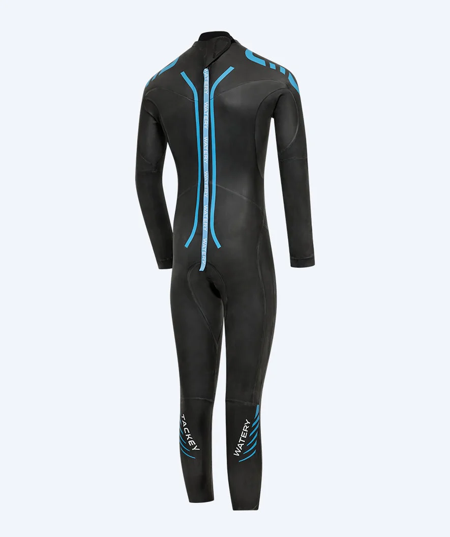 Watery Neoprenanzug für Herren - Tackey Elite - Schwarz/Blau - Image 10