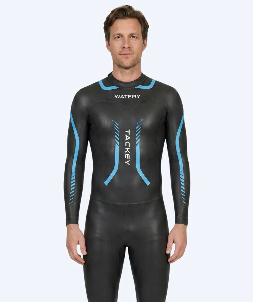 Watery Neoprenanzug für Herren - Tackey Elite - Schwarz/Blau - Image 2