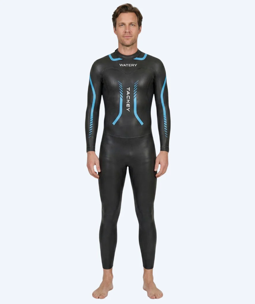 Watery Neoprenanzug für Herren - Tackey Elite - Schwarz/Blau - Image 7