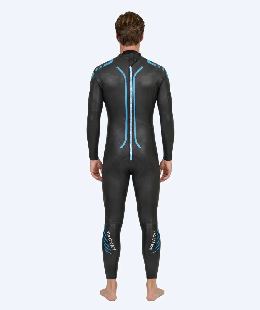 Watery Neoprenanzug für Herren - Tackey Elite - Schwarz/Blau - Image 8