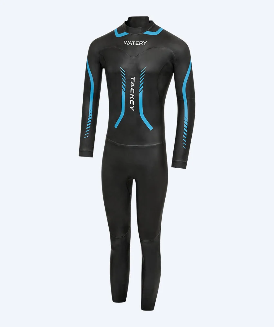 Watery Neoprenanzug für Herren - Tackey Elite - Schwarz/Blau - Image 9