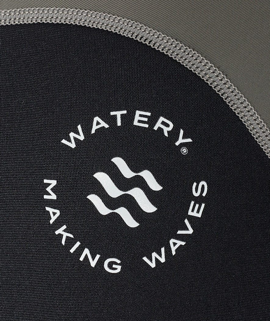 Watery UV Neoprenanzug für Kinder - Calypso Langarm - Grau/Schwarz - Image 12