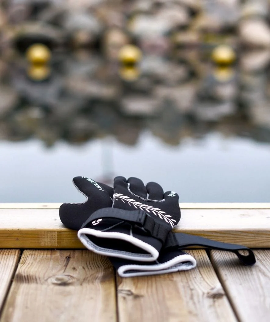Watery Neoprenhandschuhe - Reptile (3mm) - Schwarz - Image 5