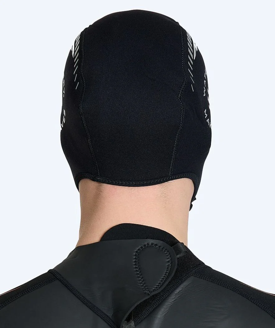 Watery Neoprenhaube - Reptile (3mm) - Schwarz - Image 3