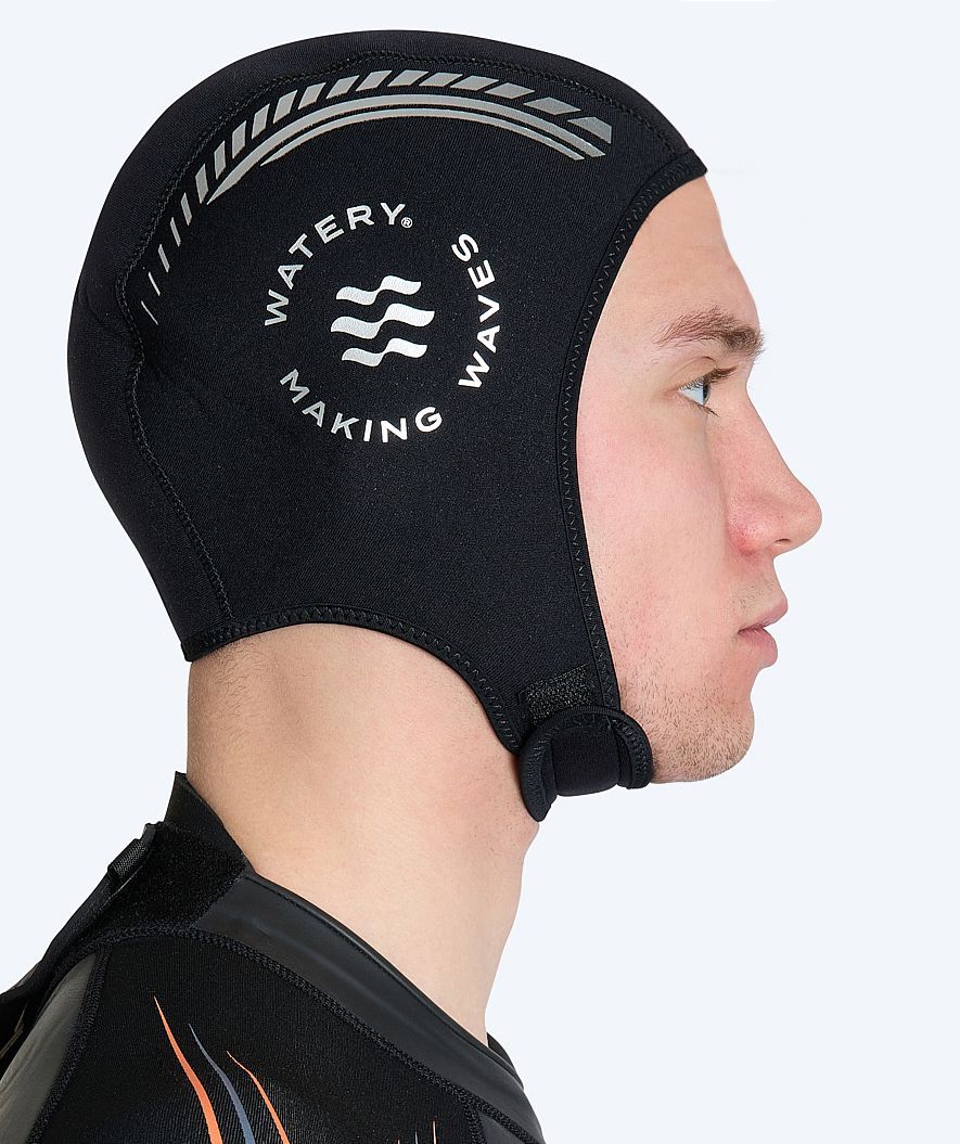 Watery Neoprenhaube - Reptile (3mm) - Schwarz - Image 5