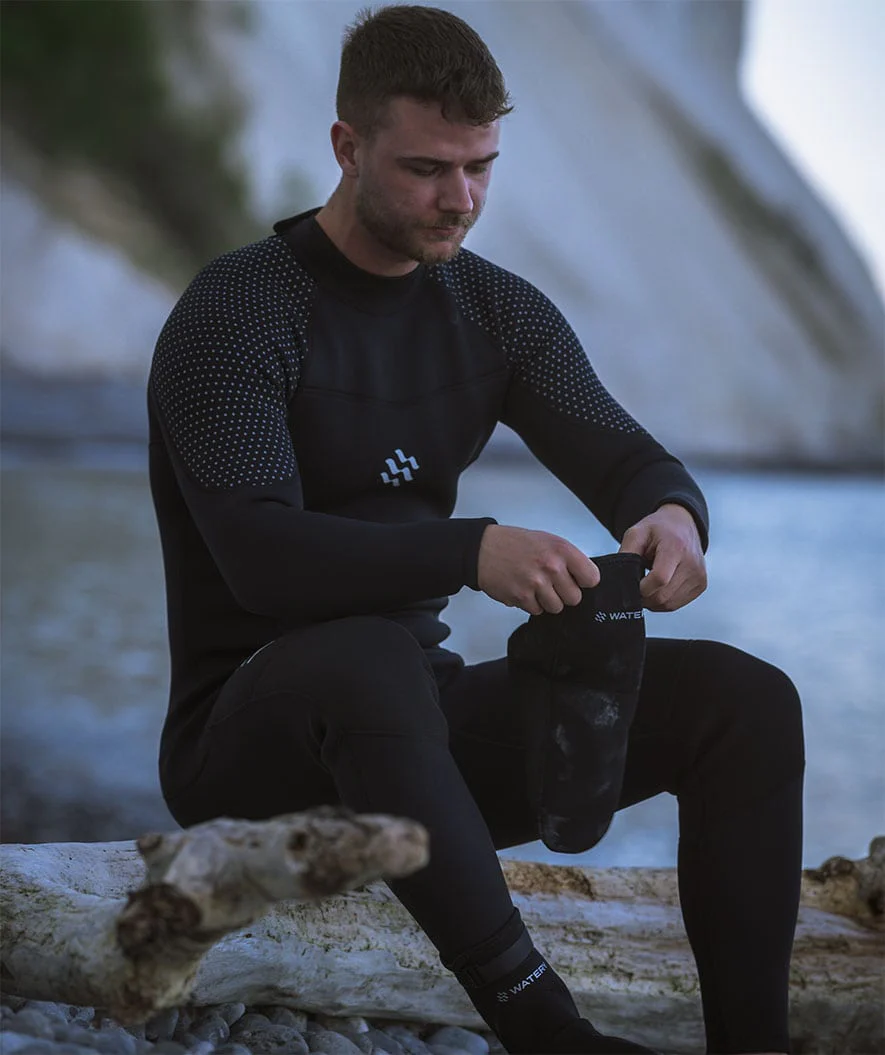 Watery Neoprensocken für Freiwasser - Reptile (3 mm) - Schwarz - Image 9