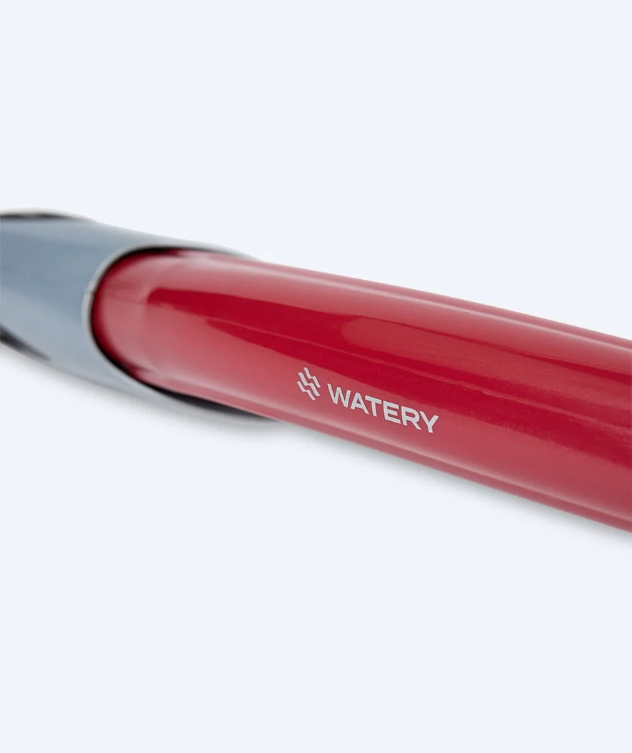 Watery Schnorchel für Erwachsene (ab 15 Jahre) - Nebula - Schwarz/Rot - Image 5