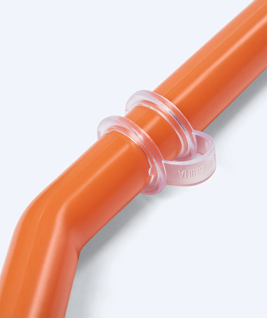 Watery Schnorchel für Kinder (4-10) - Pulina - Blau/Orange - Image 4