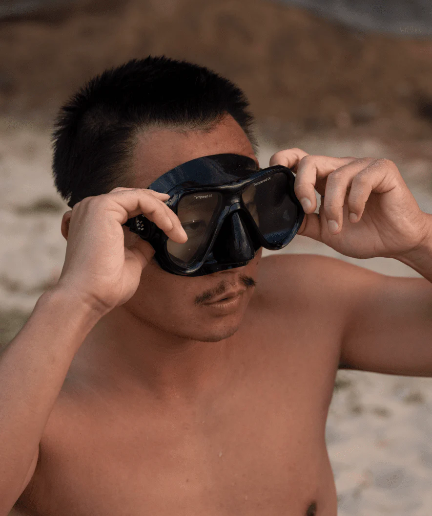 Watery Schnorchelset für Erwachsene - Fisher/Hudson - Rosa/Schwarz - Image 3