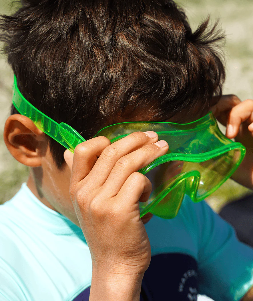 Watery Schnorchelset für Kinder (8-15) - Jubal/Rilian - Grün/Schwarz - Image 6