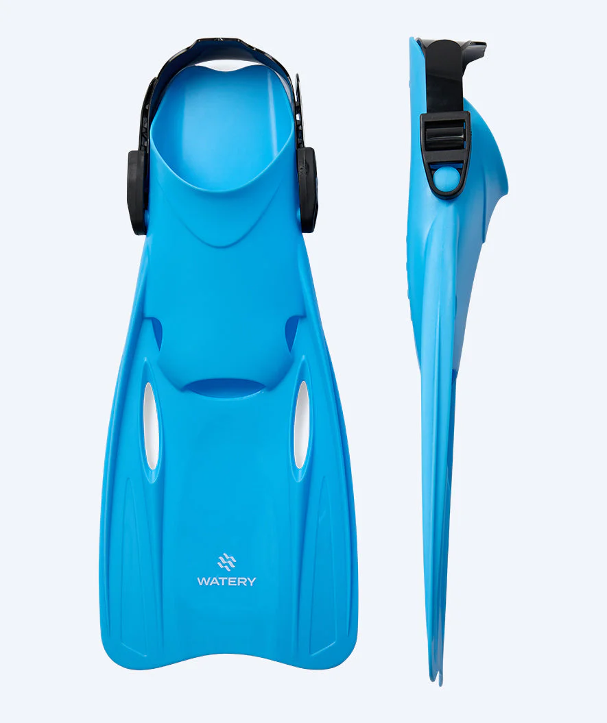 Watery Schnorchelset für Kinder (8-15) - Odine/Fleetwood - Weiß/Blau - Image 13