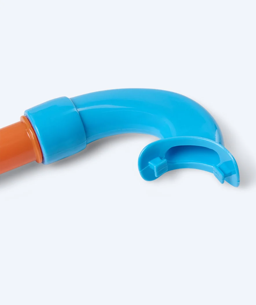 Watery Schnorchelset für Kinder (4-10) - Pulina/Bimasha - Orange/Donkerblau - Image 11