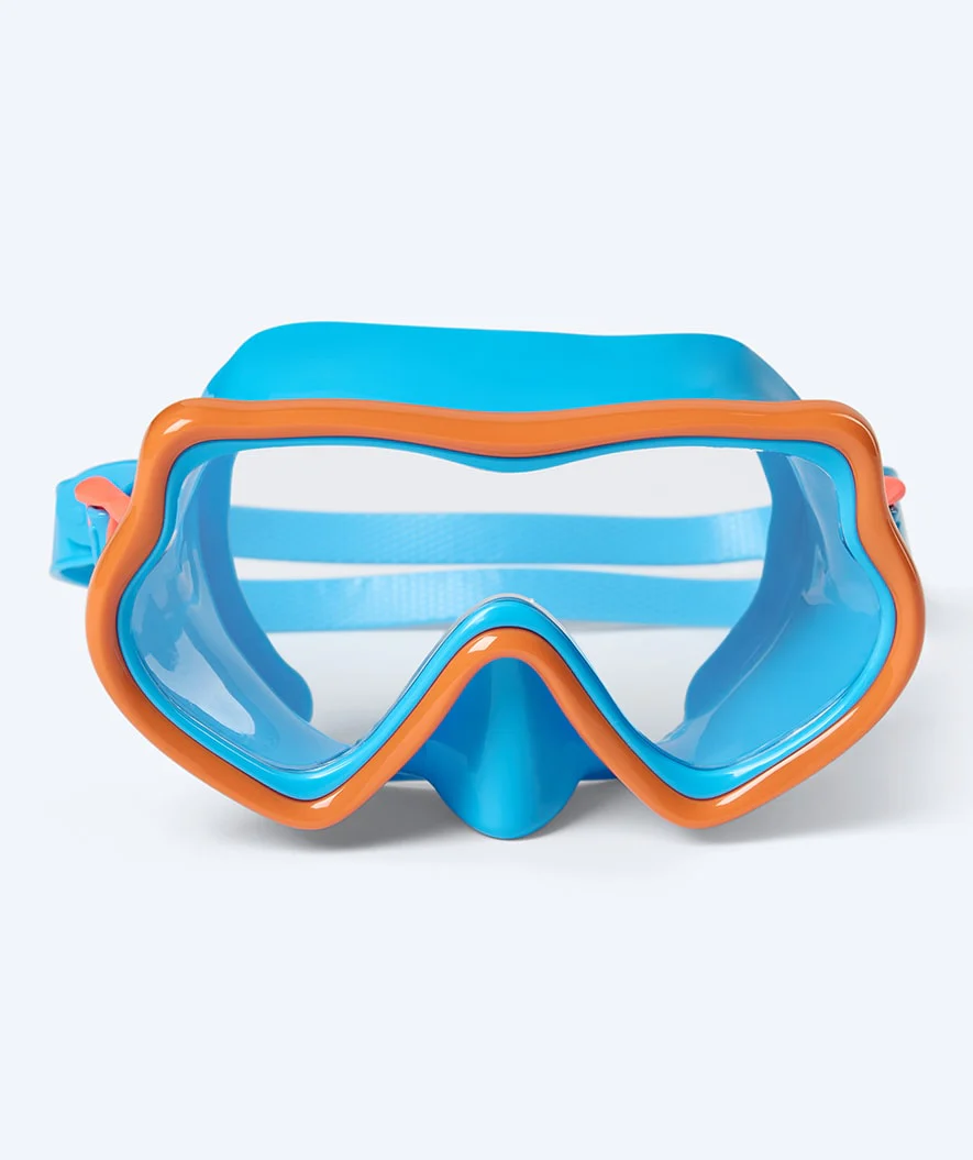 Watery Schnorchelset für Kinder (4-10) - Pulina/Bimasha - Orange/Donkerblau - Image 2