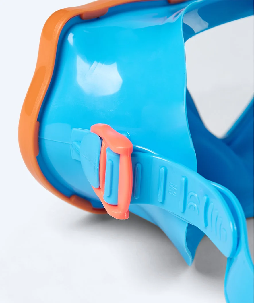 Watery Schnorchelset für Kinder (4-10) - Pulina/Bimasha - Orange/Donkerblau - Image 7