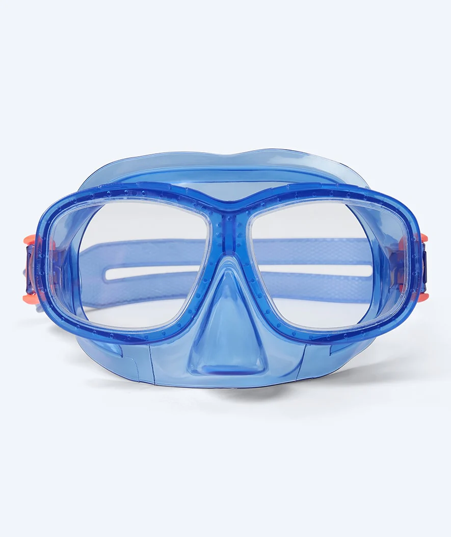 Watery Schnorchelset für Kinder (4-10) - Wyre/Fleetwood - Donkerblau/Blau - Image 2