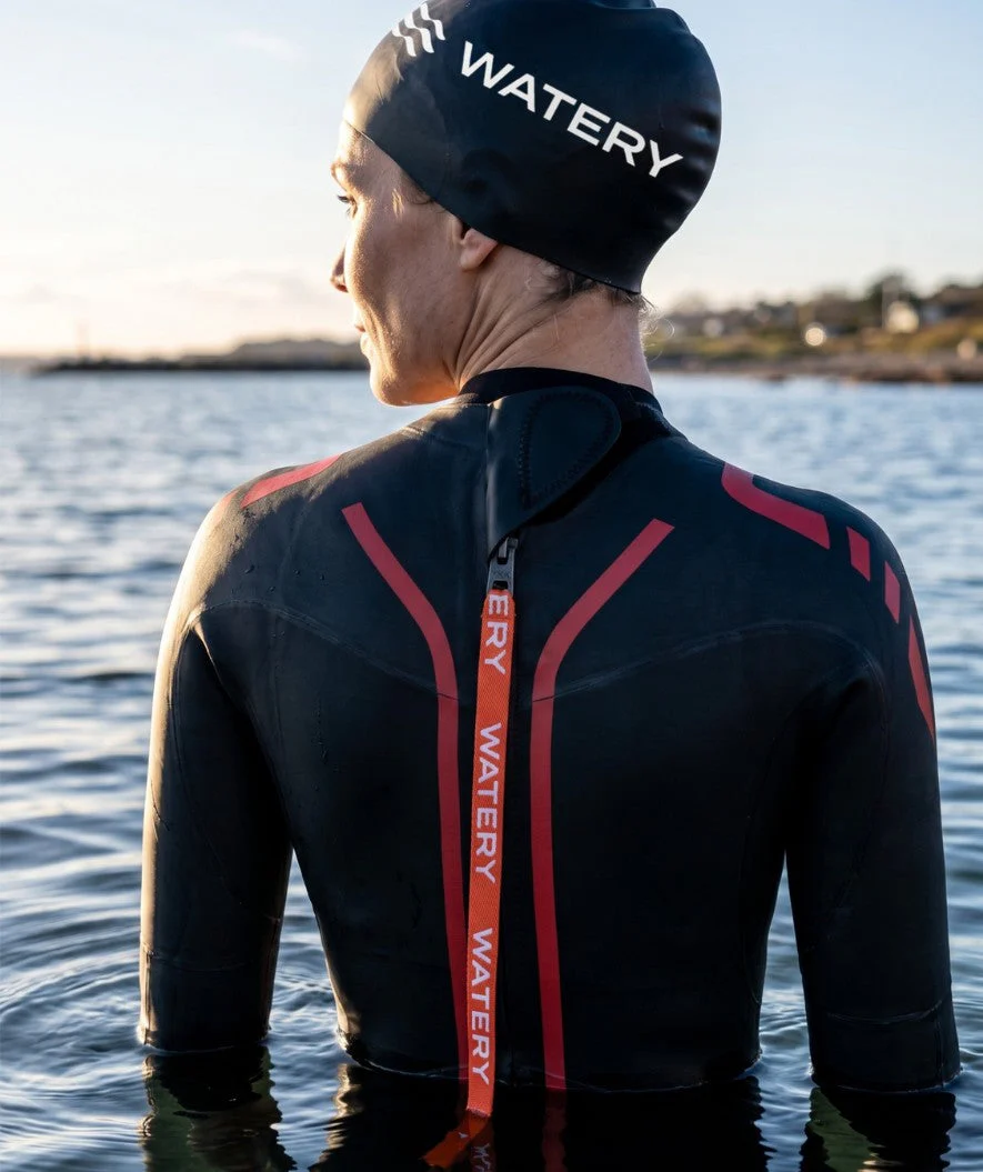 Watery Neoprenanzug für Damen - Tackey Elite - Schwarz/Rot - Image 4