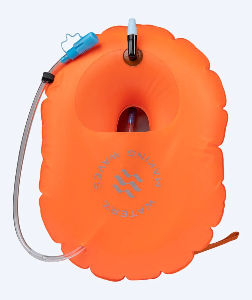 Watery Schwimmboje für Schwimmer - Hydration Pro - Orange