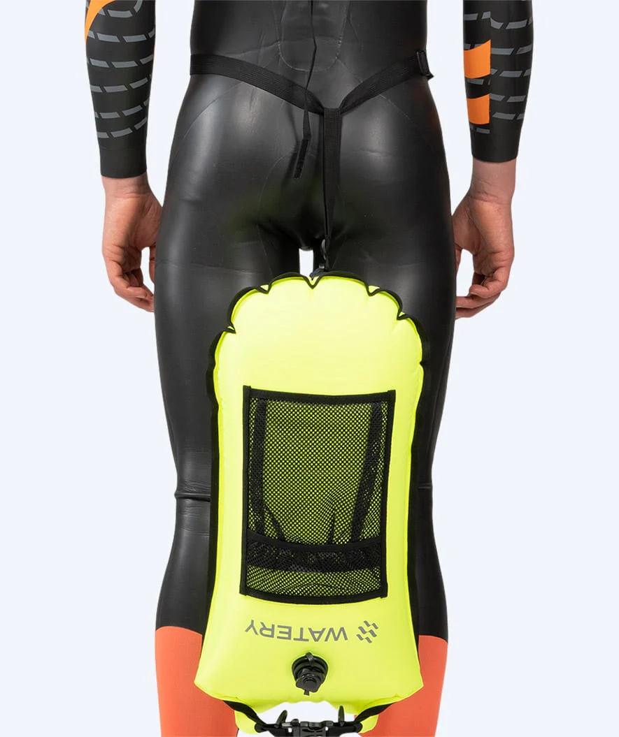 Watery Schwimmboje für Schwimmer - Pro 28L - Fluo Gelb - Image 3