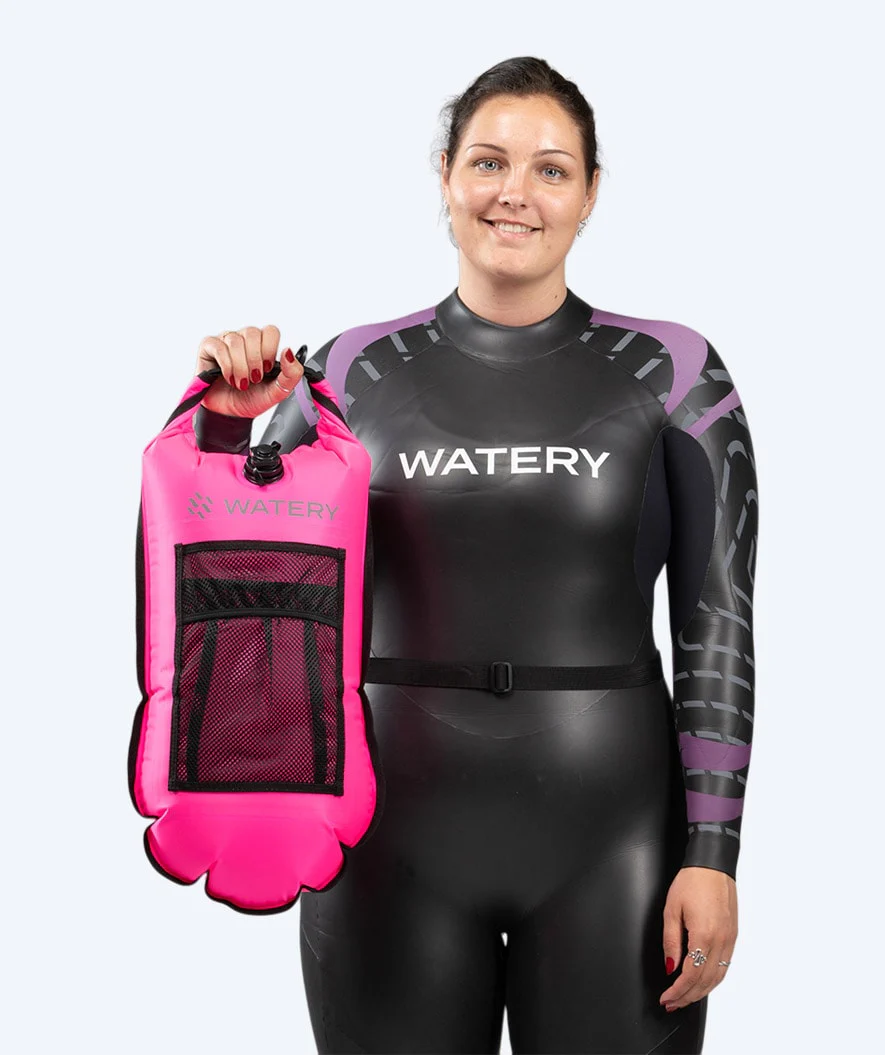 Watery Schwimmboje für Schwimmer - Pro 28L - Rosa - Image 5