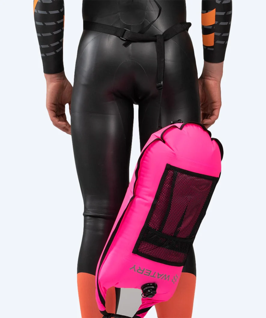Watery Schwimmboje für Schwimmer - Pro 28L - Rosa - Image 7