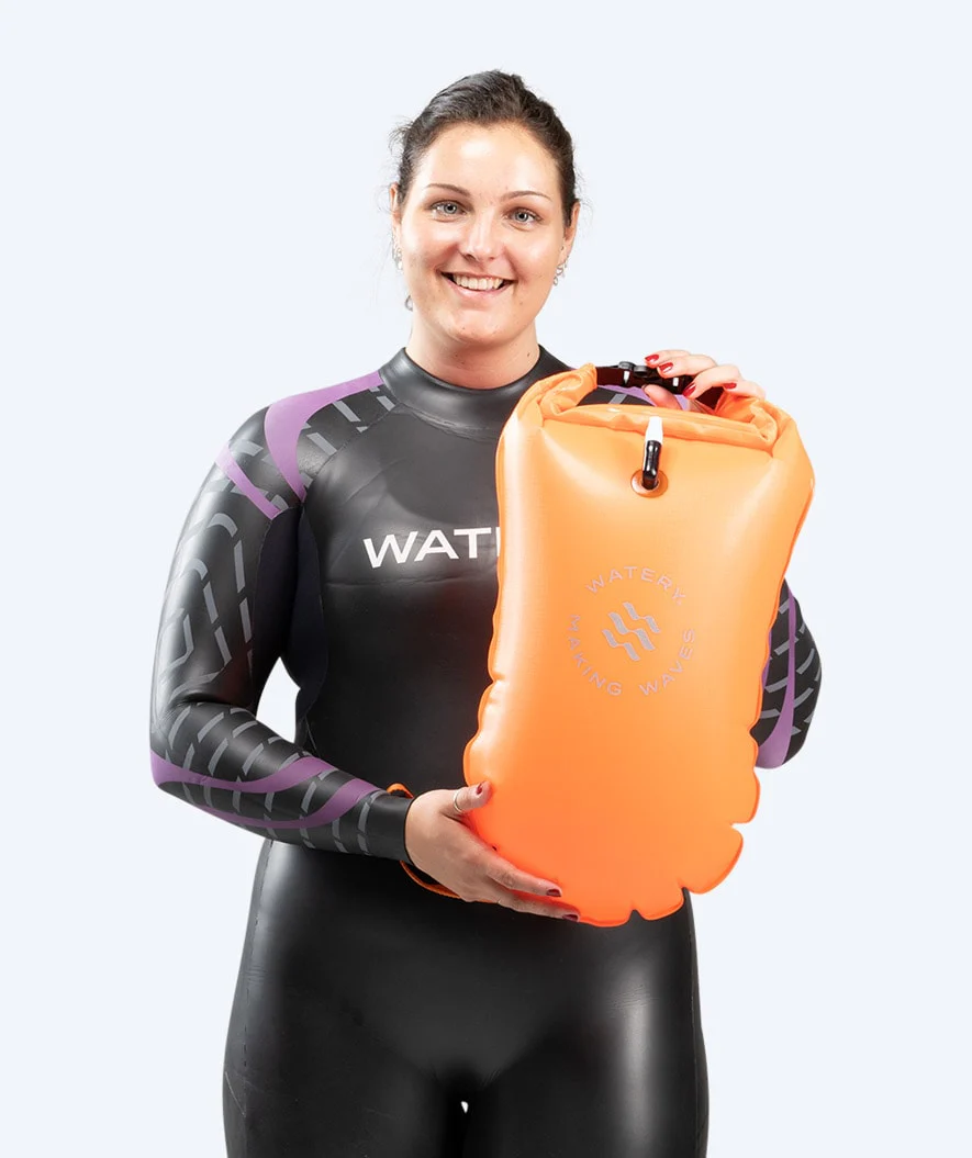 Watery Schwimmboje - PVC 28L - Orange - Image 3