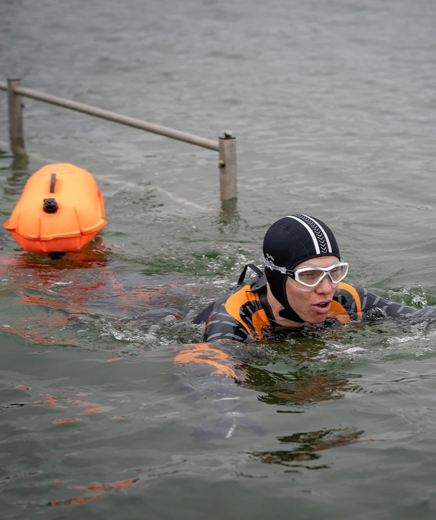 Watery Schwimmboje - Swim Buoy & Dry Bag 28L - Fluo Gelb - Image 8