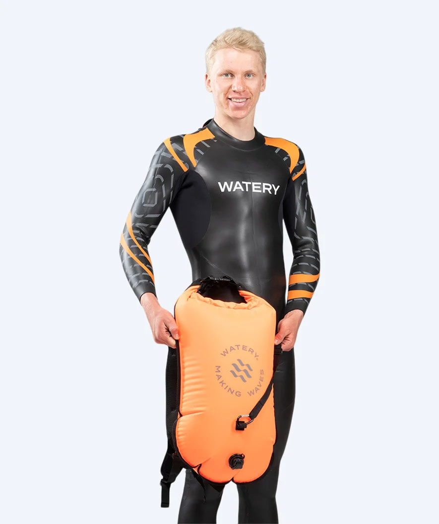 Watery Schwimmboje - Swim&Run 35L - Orange - Image 7