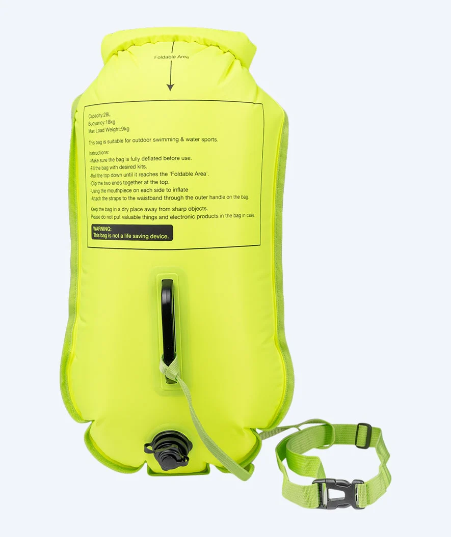 Watery Schwimmboje für Schwimmer - Window 28L - Fluo Gelb - Image 2